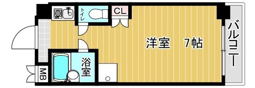 サニーパレス白川台の間取り画像