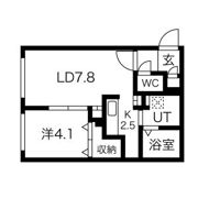 veel geluk(ヴェール・ヘルック)の間取り画像
