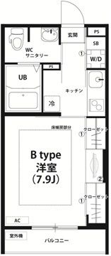 リブリ・美緒の間取り画像