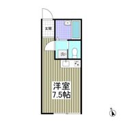 サニーグレイス国立の間取り画像