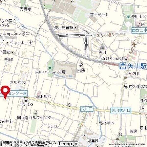 近くに施設あり