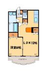 ヴェルジュ壱番館の間取り画像