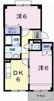ドリームシャトーⅡの間取り画像