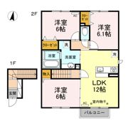 グランディール田園の間取り画像