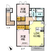 DーroomMの間取り画像