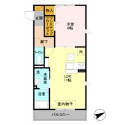 アルバ・グラート Bの間取り画像