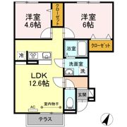 アイランド・Rの間取り画像