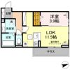D-square平川本町の間取り画像