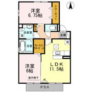 リバーベルの間取り画像