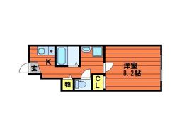 パシフィコノヴァB棟の間取り画像