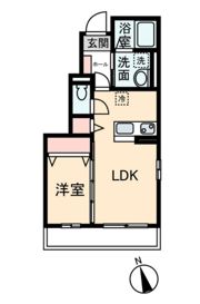 ウィズハイムMⅡの間取り画像
