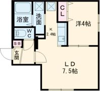 F-Works澄川(エフワークススミカワ)の間取り画像