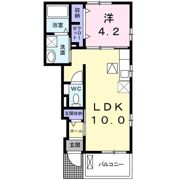クラール コスモスの間取り画像