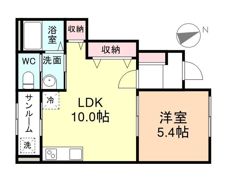Millet粟島の間取り画像