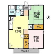 メゾン・鶴見 Ⅱの間取り画像