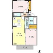 サニーハウス Cの間取り画像