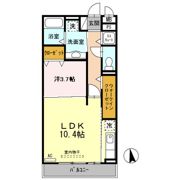 Comodo Satsuki(ｺﾓﾄﾞｻﾂｷ)の間取り画像