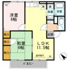 エスポワール三柳 A棟の間取り画像