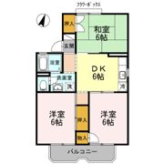 パレーシャル足高 1号棟の間取り画像