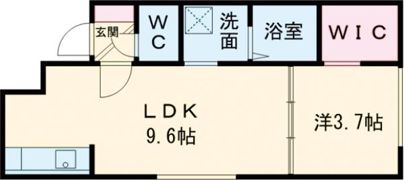 グランシャリオ平岸通の間取り画像
