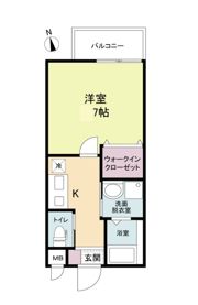 ワコーレヴィータ神戸グランパルクの間取り画像