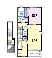 しいの木Bの間取り画像