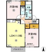 アミスターY･2･S A棟の間取り画像