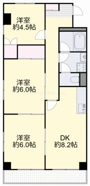 マンションIZUMIの間取り画像