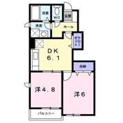 ラフォーレⅠの間取り画像