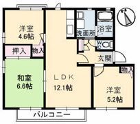 サンホーム日吉 A棟の間取り画像