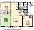 サンホーム日吉 A棟の間取り画像