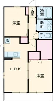 メゾン ド ソレイユの間取り画像