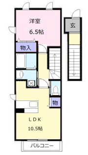 グランサージュBの間取り画像