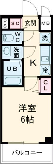 プレサンス THE KYOTO 吉祥院の間取り画像
