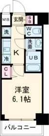 プレサンス THE KYOTO 吉祥院の間取り画像