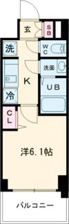 プレサンス THE KYOTO 吉祥院の間取り画像