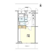 ラティエラ横濱六角橋の間取り画像