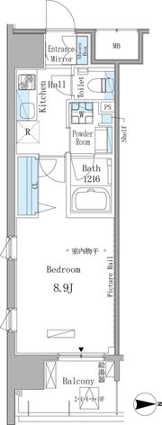 GRAND ESPOIR 東桜の間取り画像