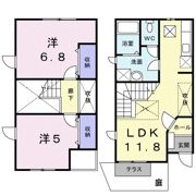 サンパティークの間取り画像