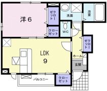 フラットワイズの間取り画像