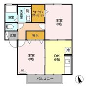 アロースの間取り画像