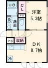 ペラッツィ松川の間取り画像