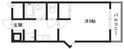 メゾンデール本町の間取り画像