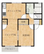 カンパーニュTNの間取り画像