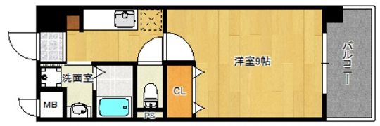 コーキ夢咲の間取り画像