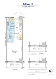 プラウドフラット品川大井町の間取り画像