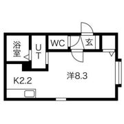 ルーミナスあいの里の間取り画像