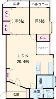 田雑ビルの間取り画像