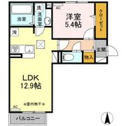 ブルーシェルの間取り画像