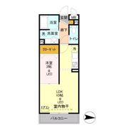 モンサン・フローラの間取り画像